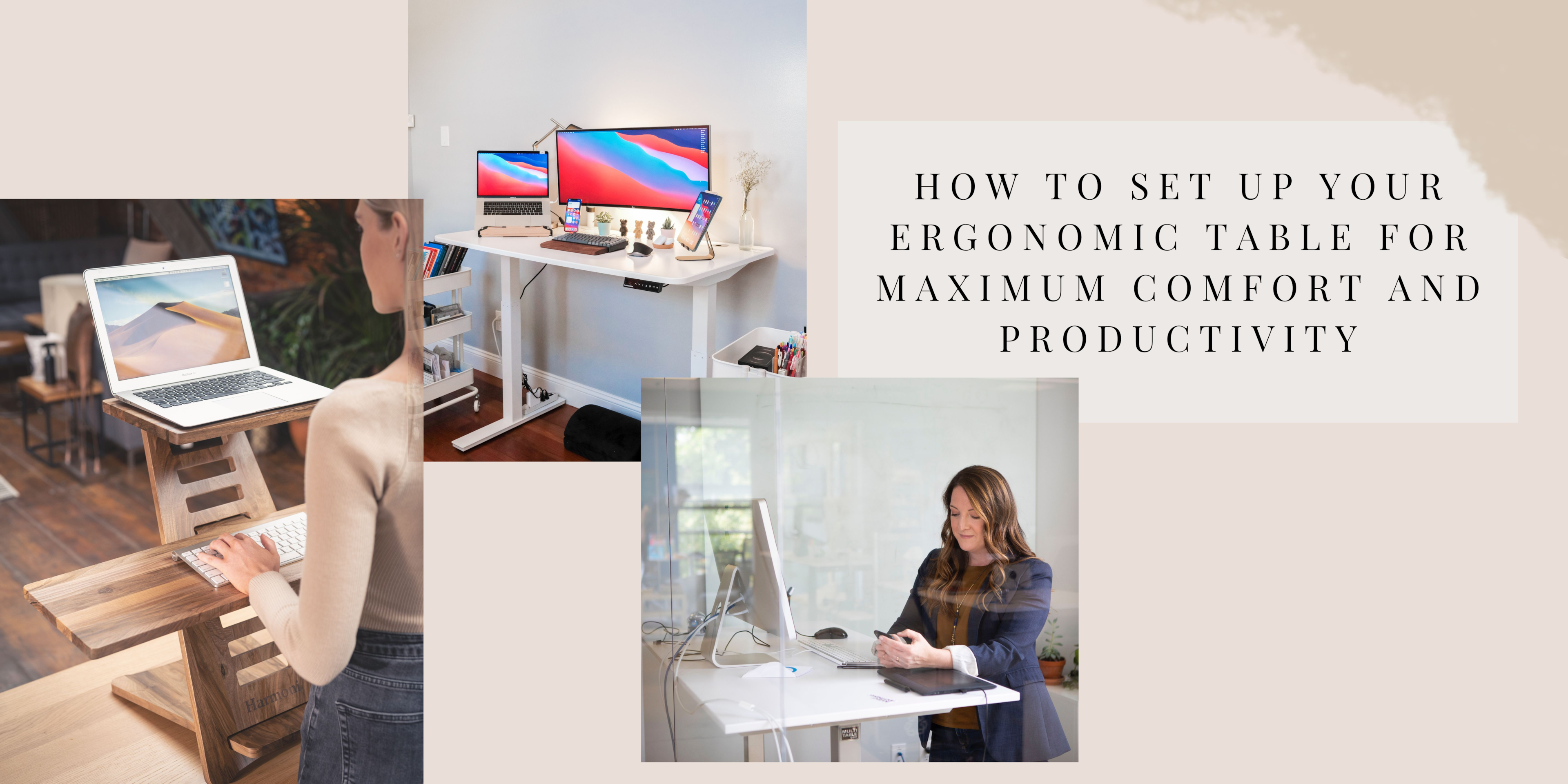 How to set up your Desk for comfort! 