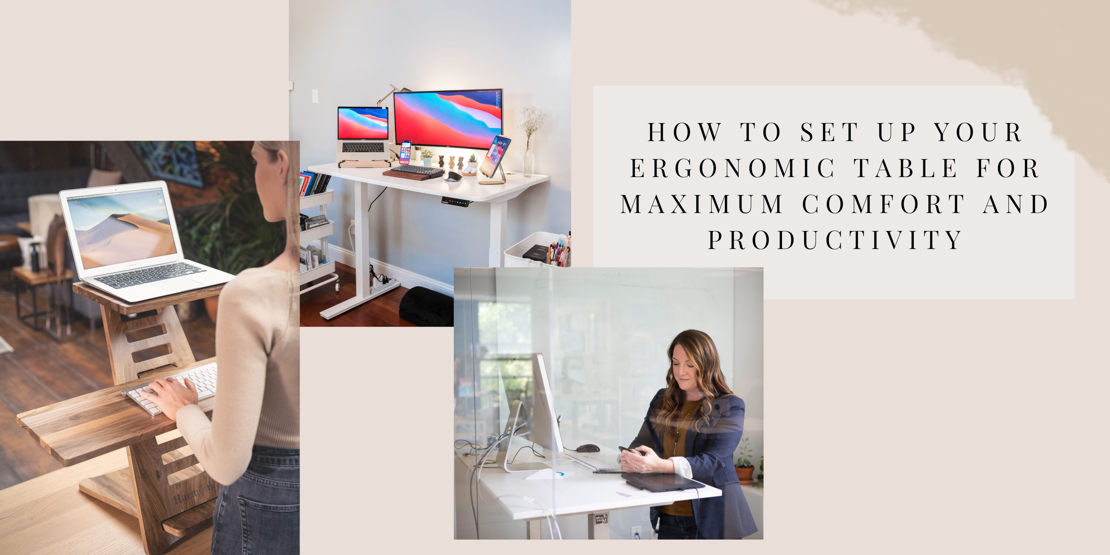 Set Up Your Ergonomic Table for Maximum Comfort and Productivity
