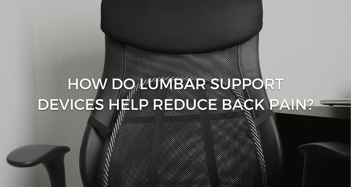 Lumbar support for back pain best sale