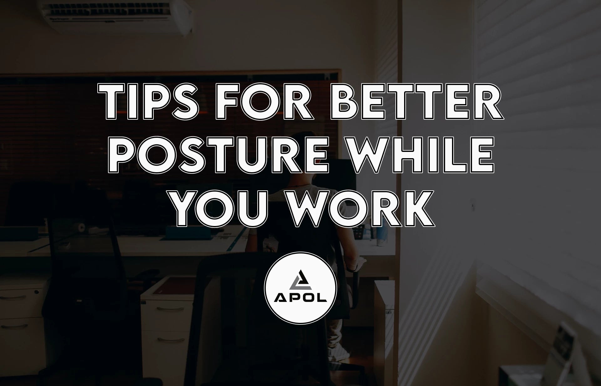 Sitting positions for good posture