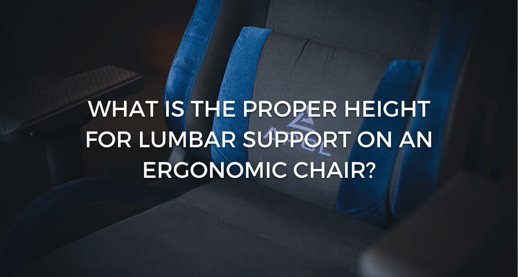 Proper Height For Lumbar Support On An Ergonomic Chair?